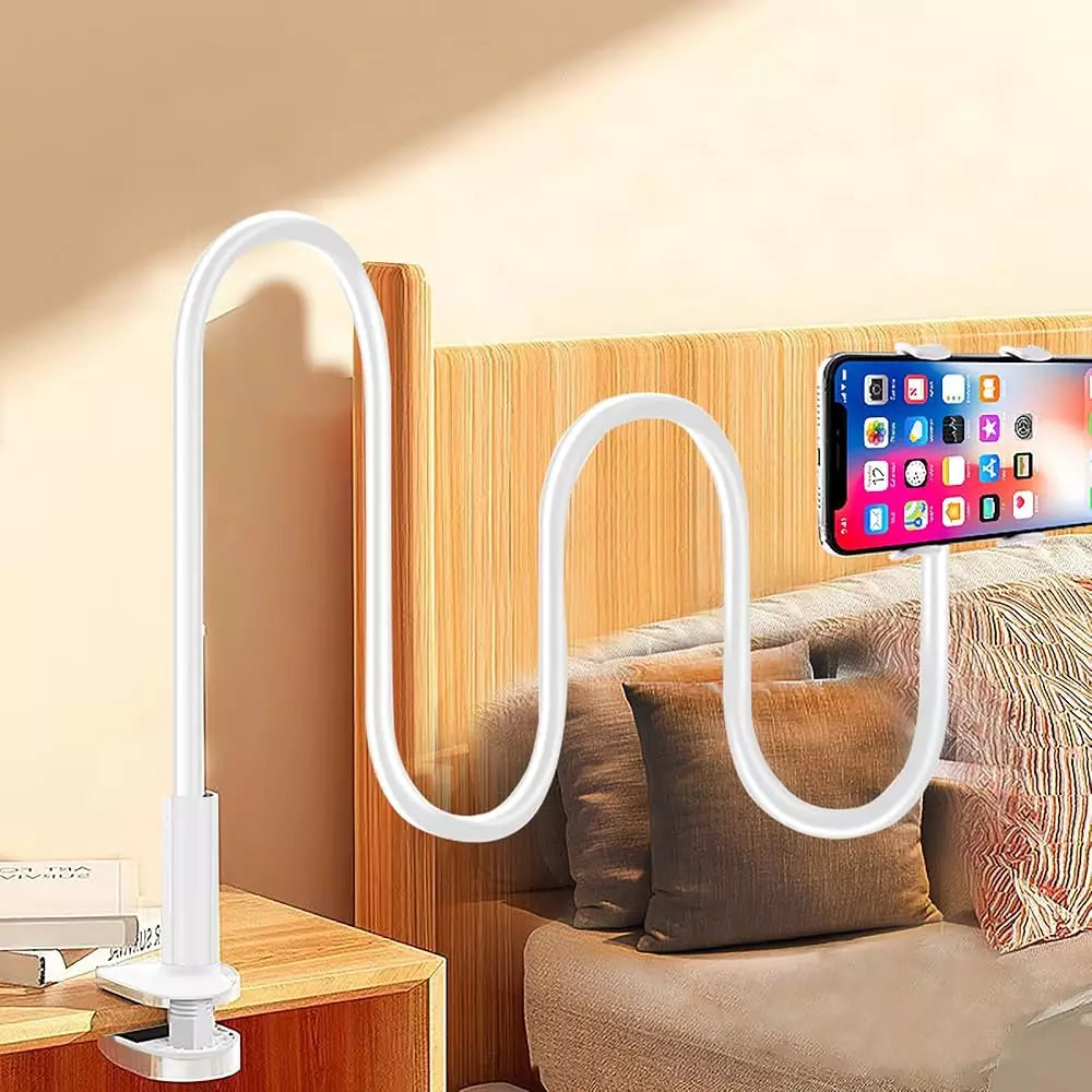 Suporte para Celular 360° Clip Portátil Flexível para Cama e Mesa