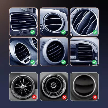 Suporte Universal para Carro – Suporte de Celular com Gravidade para Ventilação
