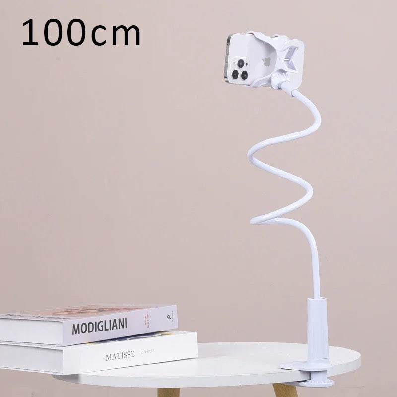 Suporte para Celular 360° Clip Portátil Flexível para Cama e Mesa