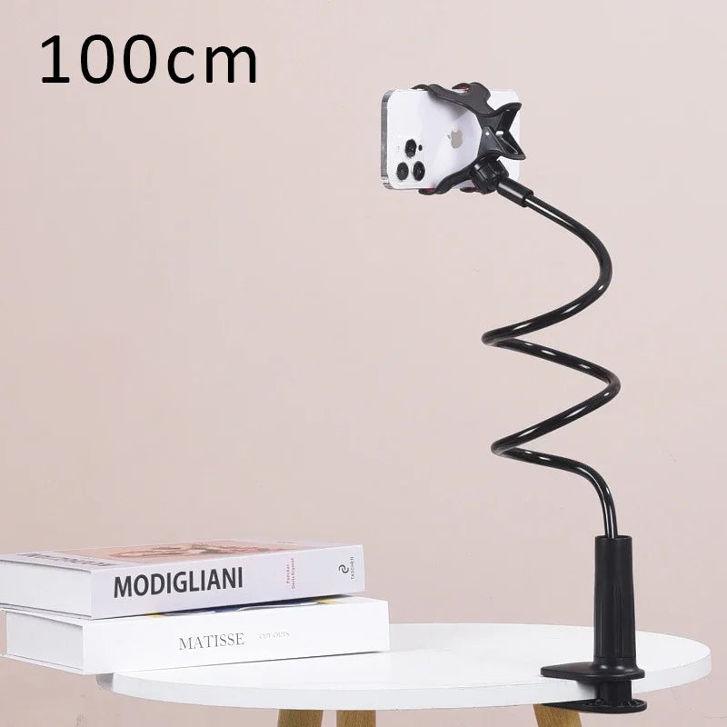Suporte para Celular 360° Clip Portátil Flexível para Cama e Mesa
