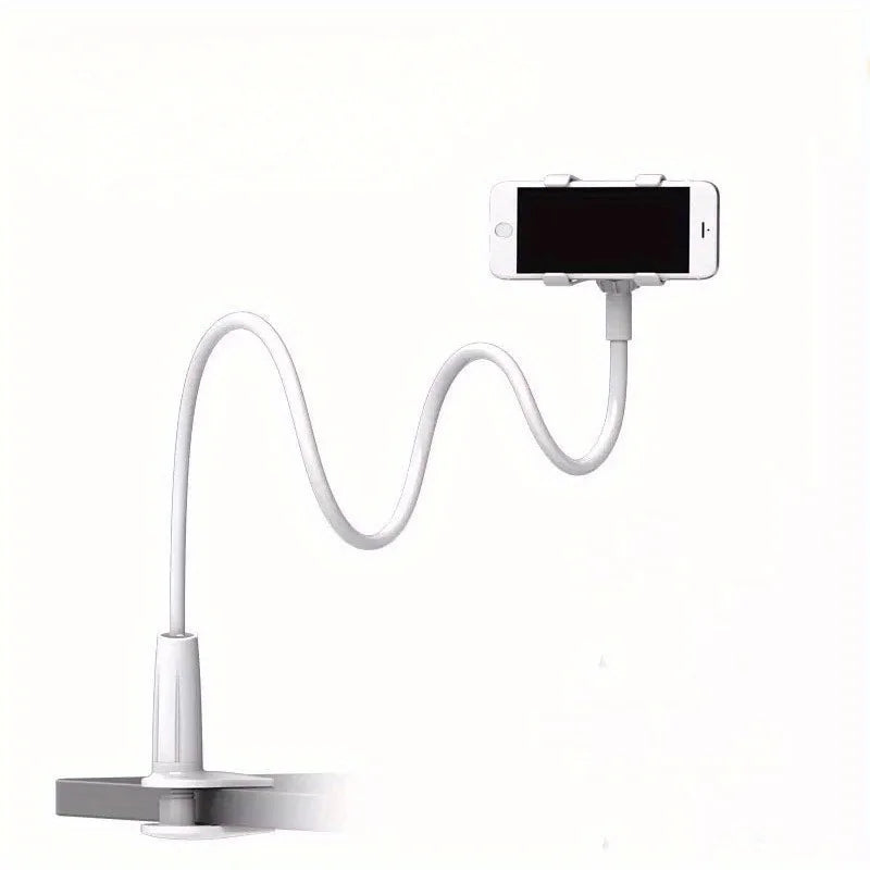 Suporte Preguiçoso para Celular com Braço Flexível – Pescoço de Ganso Longo e Ajustável