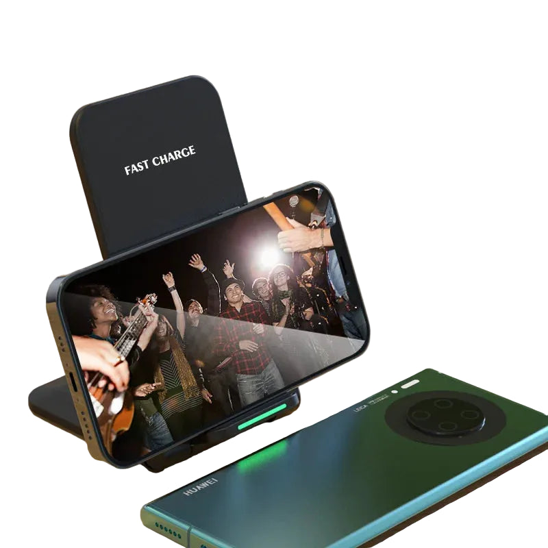 ⚡ Carregador Rápido Sem Fio 30W Qi – Potência Máxima, Zero Cabos, 100% Praticidade