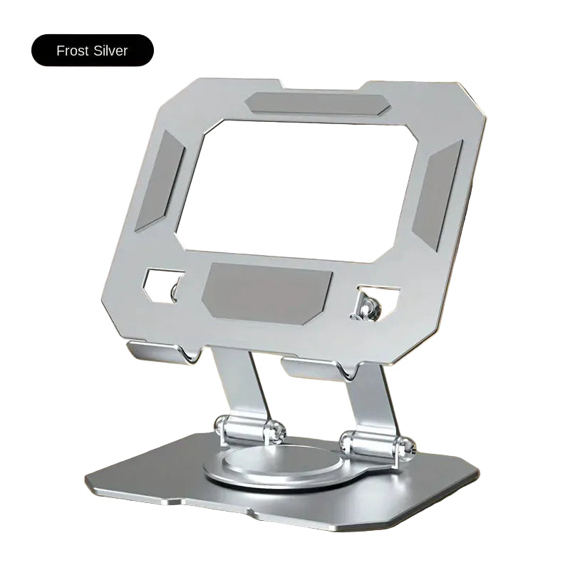 Suporte Giratório 360° para Tablet – Ajustável, Dobrável e Universal (4.7 a 12 Polegadas)