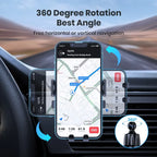 Suporte Universal para Carro – Suporte de Celular com Gravidade para Ventilação