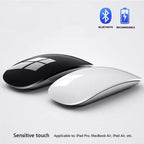 Mouse Sem Fio Mágico Bluetooth Touch – Slim, Recarregável e Ergonômico 2026