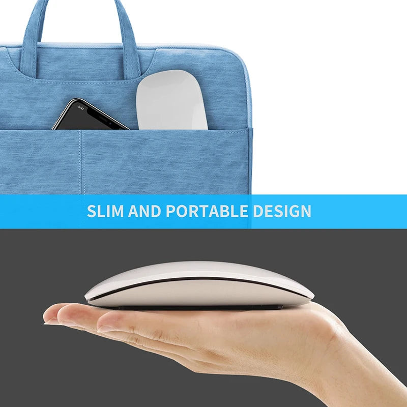 Mouse Sem Fio Mágico Bluetooth Touch – Slim, Recarregável e Ergonômico 2026