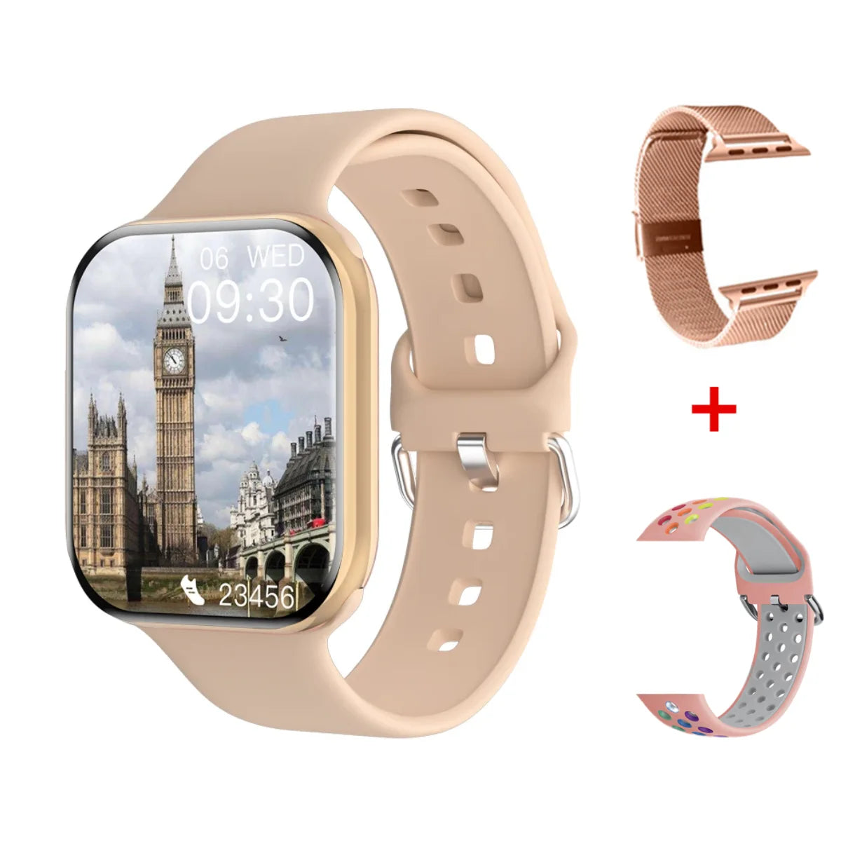 Novo Smartwatch Original 2026 – Apple Watch X 10 Compatível com Homens e Mulheres